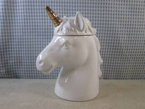 lot 170 image: (FS) Unicorn Cookie Jar - No Chips ...