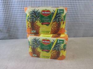lot 195 image: (B-3) 2 - 6-Packs of Del Monte Pine...