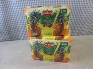 lot 197 image: (B-3) 2 - 6-Packs of Del Monte Pine...