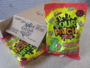 lot 202 image: (EC2) 12 Bags of Watermelon Sour Pa...