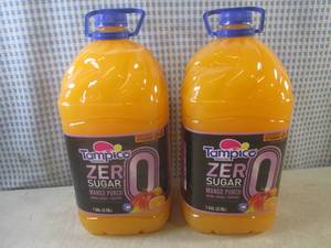 lot 205 image: (C-3) 2 - 1 Gallon Bottles Mango Pu...