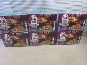 lot 209 image: (B-2) 6 Boxes of Taco Bell Crunchy ...