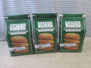 lot 212 image: (B-1) 3 Bags of Tates Bake Shop Co...
