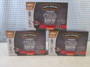 lot 222 image: (B-1) 3 Boxes of Java House Ethiopi...