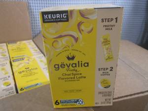 lot 231 image: (C-1) 12 Boxes of Keurig Gevalia Fr...