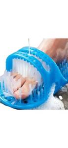 lot 123 image: Lot of 2 Foot Scrubber Slippers (New)