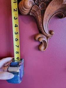 lot 499 image: Wall Sconce Display Shelf, pair