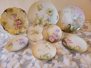 lot 351 image: RS Prussia Porcelain Plate Collection