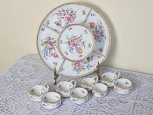 lot 235 image: Stunning Dresden Franziska Hirsch Quartered Server