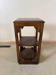 lot 331 image: Asian Influence Two Shelf Side Table from Dorothy Collins Interiors