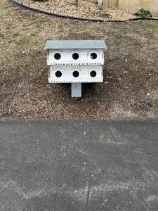 lot 742 image: Two Story 12 Hole Birdhouse