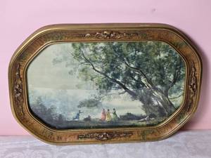 lot 589 image: Dreamy Romantic Fine Art Print - Dancing Under the Tree