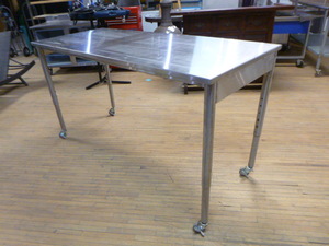 lot 80 image: Stainless Steel Table