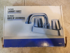 lot 56 image: Western Pride Two Handle Laundry Faucet