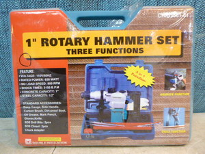 lot 58 image: Chicago Electric 1 Rotary Hammer Set