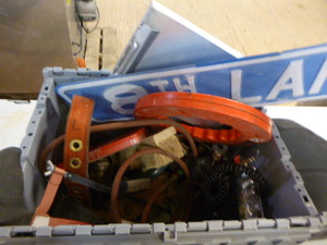 lot 78 image: Tote of Garage Items