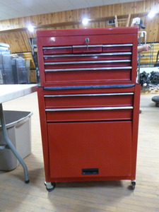 lot 41 image: Shop Tool 2 Piece Toolbox