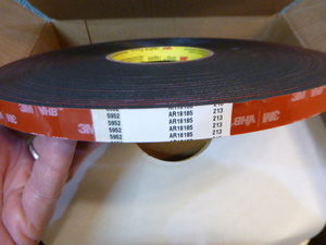 lot 139 image: 16 Rolls of 3M VHB Double-Sided Foam Core Tape