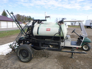 lot 9 image: Toro Pull-behind Skid Sprayer