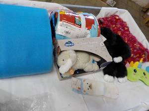 lot 85 image: Throws and Toys...