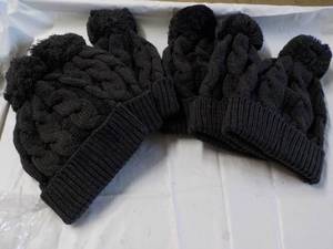 lot 133 image: 6 ct Cable Knit Hats...