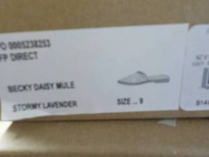 lot 143 image: Free People size 9 shoes...