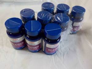 lot 180 image: 9 ct Meijer Melatonin 120 tablets e...