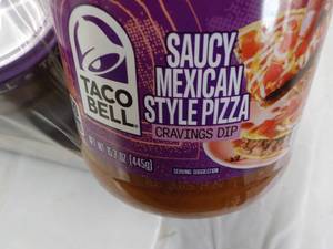 lot 201 image: 12 ct Taco Bell Saucy Mexican 157 o...