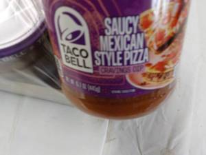 lot 202 image: 12 ct Taco Bell Saucy Mexican 157 o...
