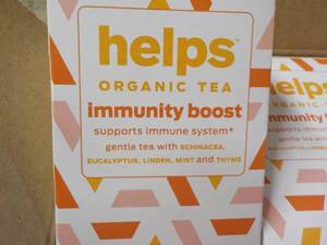 lot 209 image: 96 ct Helps Organic Tea...