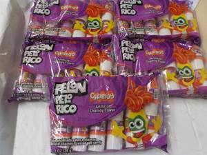 lot 217 image: 5 ct Pelon Pelo Rico Chamoy Soft Ca...