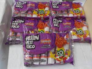 lot 219 image: 5 ct Pelon Pelo Rico Chamoy Soft Ca...