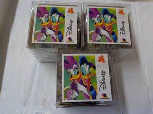 lot 252 image: 3 ct Disney 850 pc Puzzles...