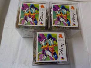 lot 256 image: 3 ct Disney 850 pc Puzzles...