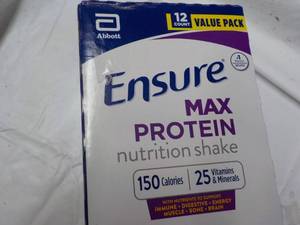 lot 273 image: 12 ct Ensure Nutrition Shakes...