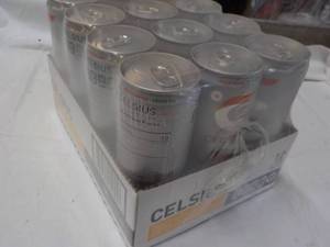 lot 276 image: 12 pack Cesium Non Carbonated Peach...