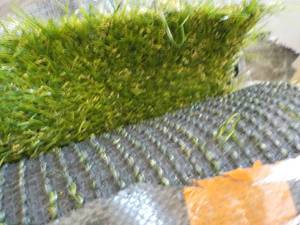 lot 287 image: 8 ft wide Roll of Grass Carpet from...