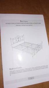 bed frame...
