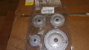 lot 31 image: gas stove burner parts...