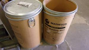 lot 68 image: 2 barrels with one cover...