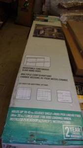 lot 83 image: everbuilt adjustable closet organiz...