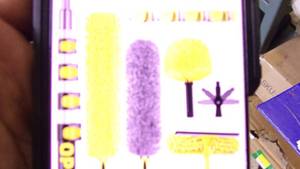 lot 116 image: new 25 foot high ceiling duster kit...