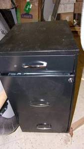 lot 136 image: small filing cabinet...