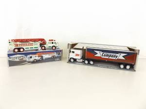 lot 49 image: Lot of 2 Vintage Large Toy Trucks in Original Box 