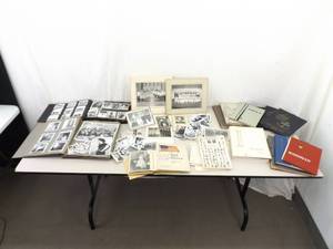 lot 45 image: Lot of Vintage and Antique Photos, Scrapbooks, Yearbooks, etc.