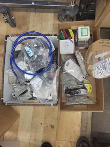 lot 247 image: Mixed Lot of Electronic and Phone Accessories with Hands-Free Sets