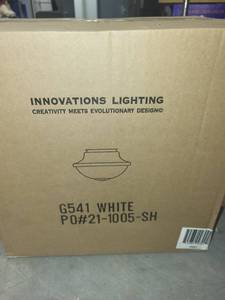 lot 256 image: Innovations Lighting G541 White Fixture