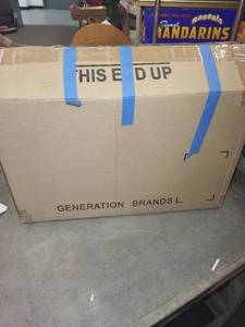 lot 298 image: Generation Brands Light Wall Sconce Model WB1846ANBZ