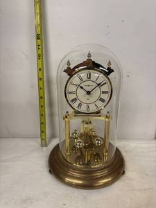lot 104 image: Kundo Anniversary Glass Dome Mantel Clock
