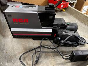 lot 282 image: RCA VHS Camcorder Solid State Image Sensor Autofocus